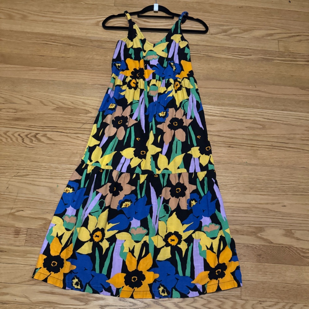 Floral Multicolor Maxi Dress